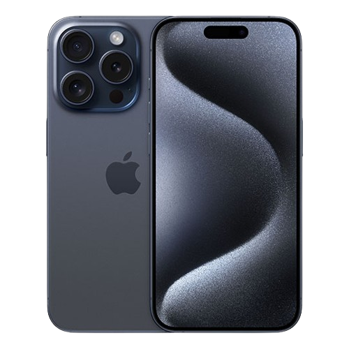 iPhone 15 Pro - 블루 티타늄